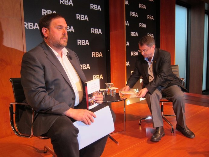 El presidente de ERC, Oriol Junqueras