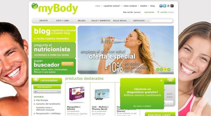 MyBodyStores.Com, un nuevo rincón donde encontrar productos saludables