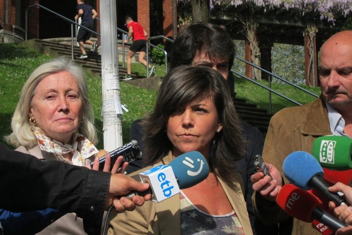 La secretaria general del PP de Bizkaia, Nerea Llanos