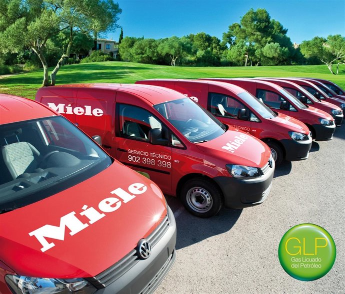 Volkswagen suministra el Caddy Bifuel GLP a Miele