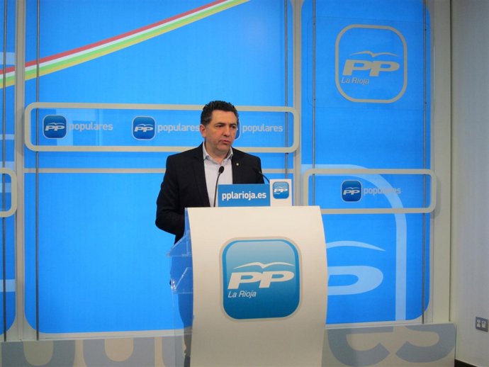  El Secretario General Del PP De La Rioja, Carlos Cuevas
