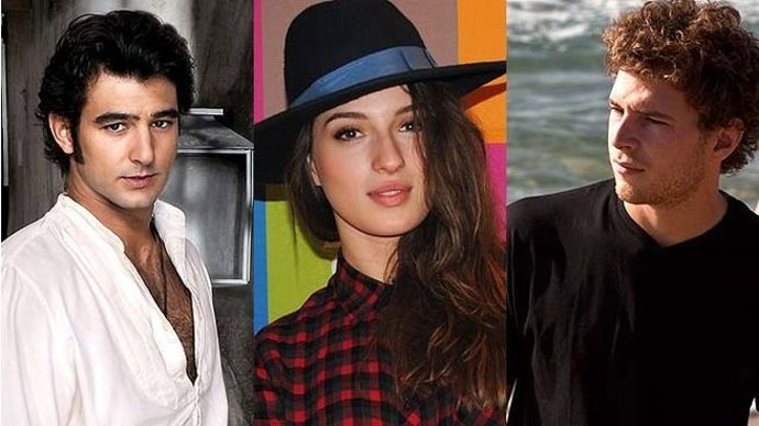 Antonio Velázquez, Álvaro Cervantes y María Valverde