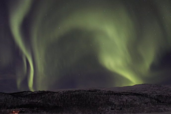 Aurora sobre Noruega