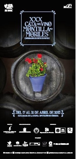 Cartel de la XXX Cata del Vino Montilla-Moriles