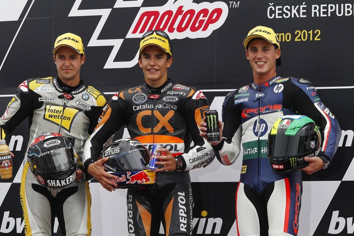 Marc Márquez Pol Espargaró Thomas Luthi GP República Checa