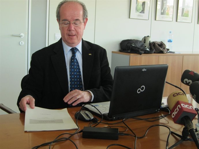 El rector de la UPC, Antoni Giró