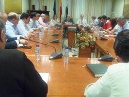 Reunión agricultura