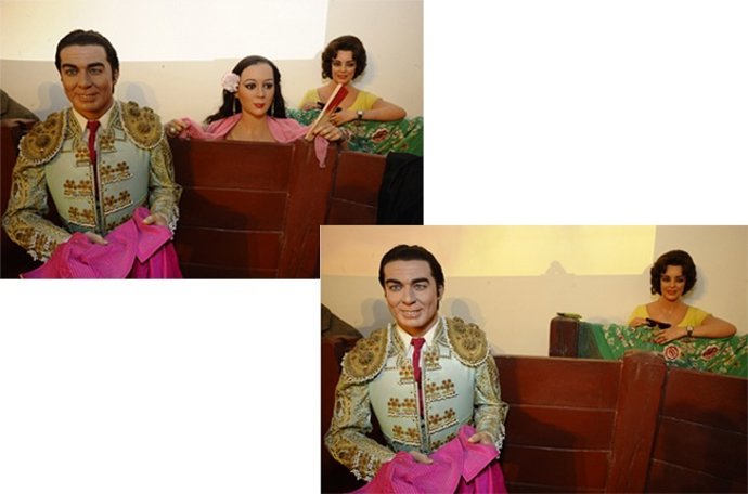 Figura de Isabel Pantoja retirada del museo de cera