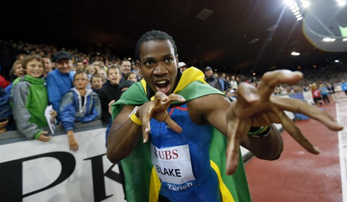 El velocista jamaicano Yohan Blake