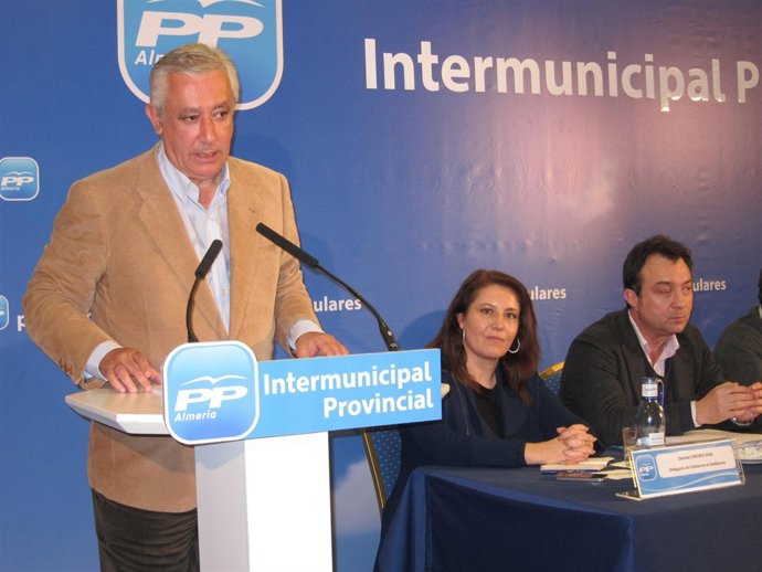 Javier Arenas en Almería