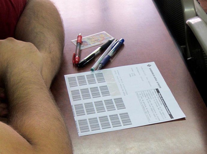 Selectividad, PAEG, Examen, Prueba, Alumnos, Estudiantes