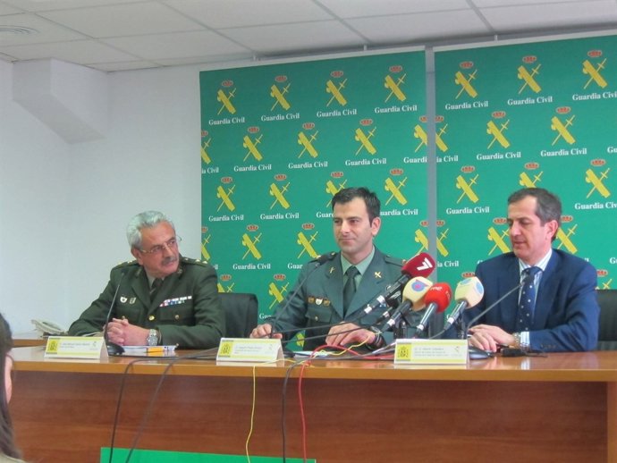 José Manuel García, Joaquín Prieto y Alberto Caballero