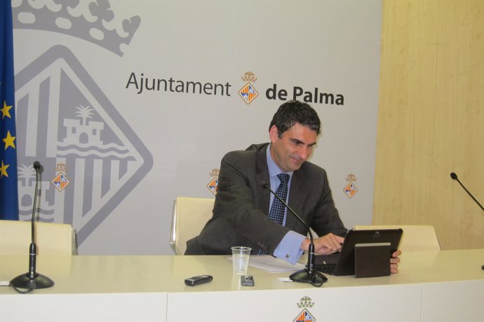 El portavoz del Ayuntamiento de Palma, Julio Martínez 
