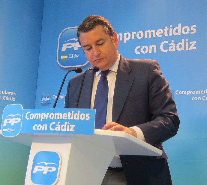 Antonio Sanz, presidente provincial del PP de Cádiz