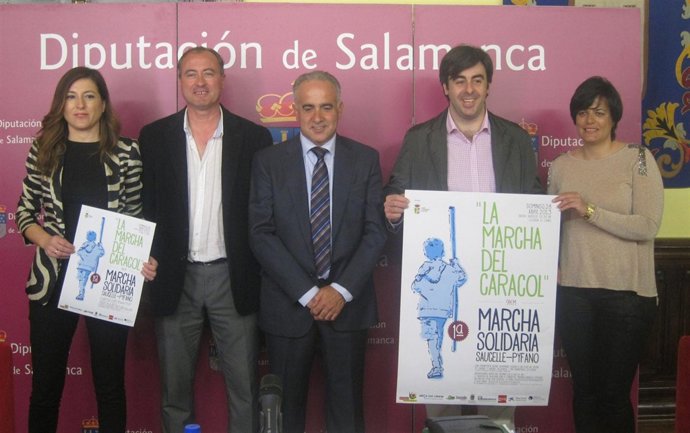 Presentación de la marcha 'caracol'