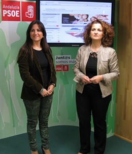Inés Plaza y Pilar Serrano
