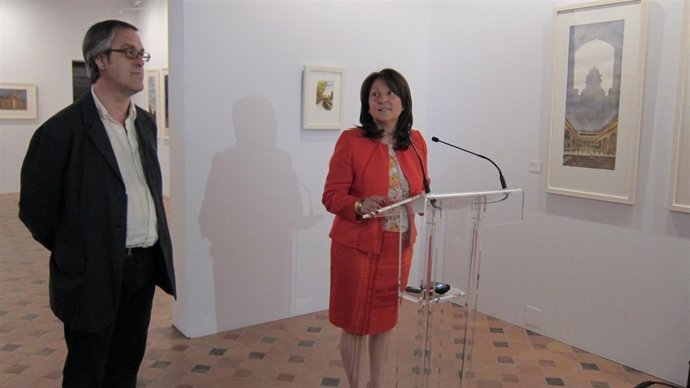 Inauguración de la muestra 'La Aljafería. Su interior y sus alrededores'