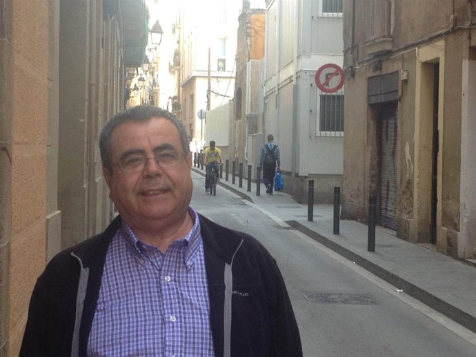 Enrique Richard, voluntario de la Fundación Arrels