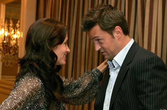 Courteney Cox y Matthew Perry