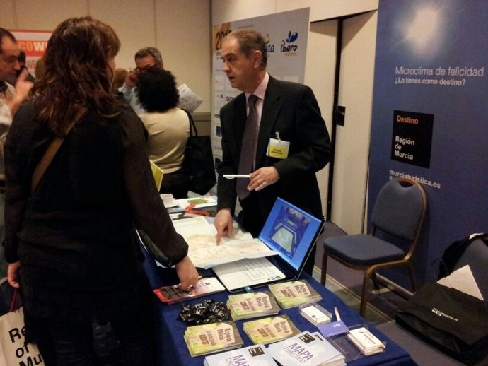 Imagen de la participación del Instituto de Turismo en el salón profesional 