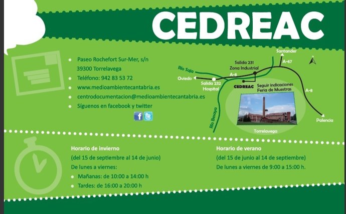 Cartel Ubicación CEDREAC