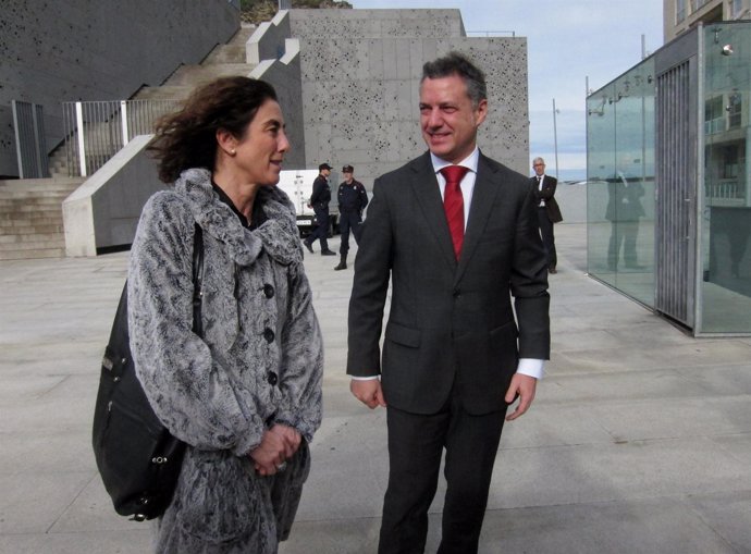 Cristina Uriarte e Iñigo Urkullu