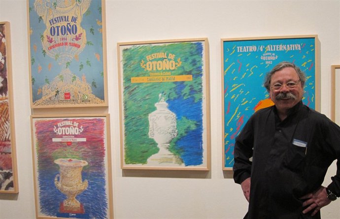 El artista madrileño Alberto Corazón