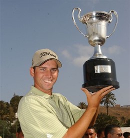 Sergio García, ganador del Open de España de 2002