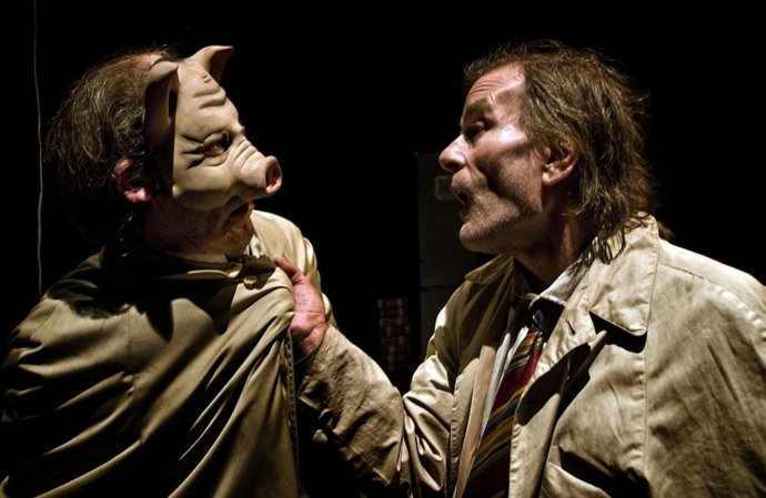 Una escena de la tragicomedia 'El régimen del pienso'