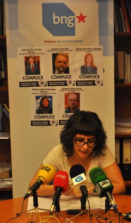 El BNG propone declarar personas non gratas a diputados gallegos del PP