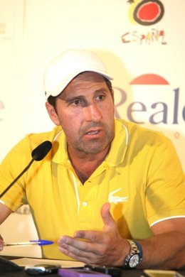 El golfista español José María Olazábal