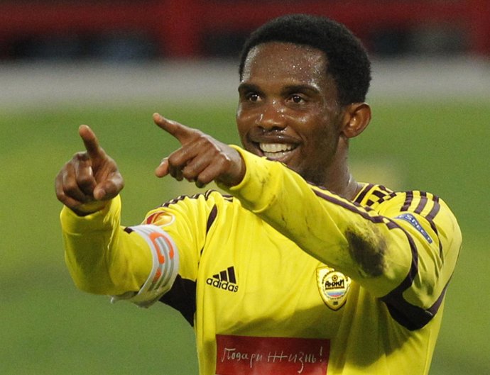 Samuel Eto'o en el Anzhi
