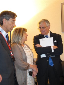 Eduardo Torres-Dulce, en su visita este jueves a Zaragoza