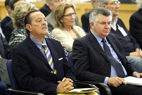 Julián Muñoz y Juan Antonio Roca en el juicio Saqueo II