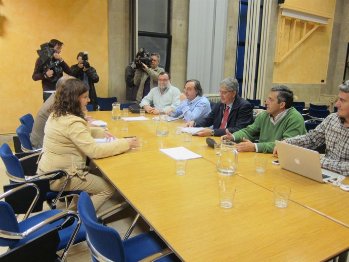 Reunión entre Sespa y Simpa.