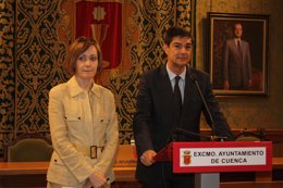 El alcalde en rueda de prensa