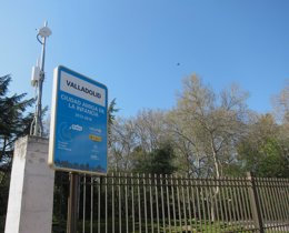 Señal identificativa de Valladolid como 'Ciudad Amiga de la Infancia'