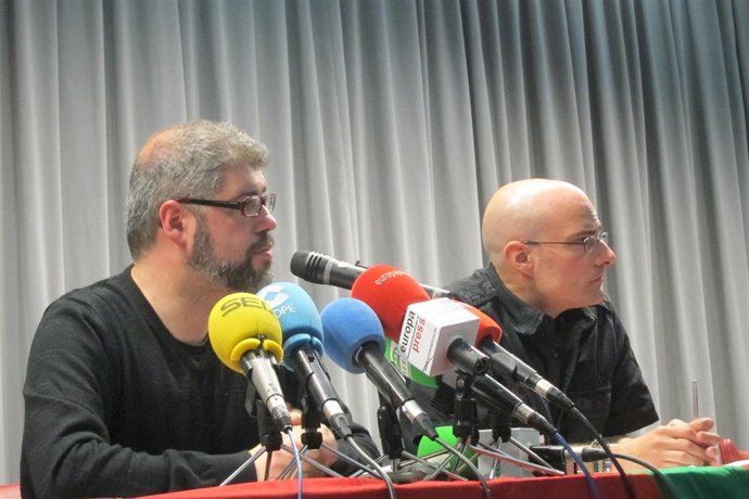 El secretario general de CC.OO. Euskadi, Unai Sordo