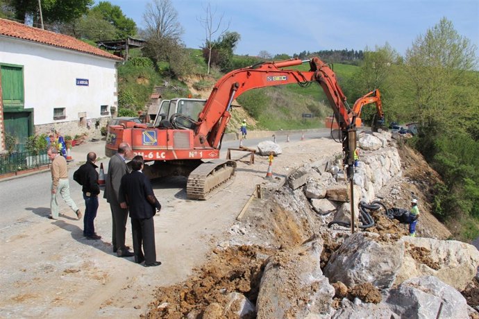 El alcalde y el concejal visitan las obras