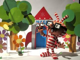 Una de las escenas de la exposición 'Stop Motion Don't Stop' del MuVIM 