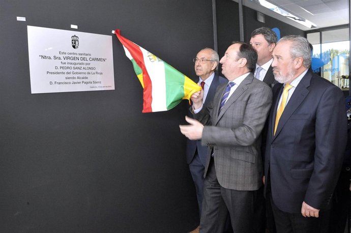 Inauguración Centro de Media Estancia de Calahorra por Sanz