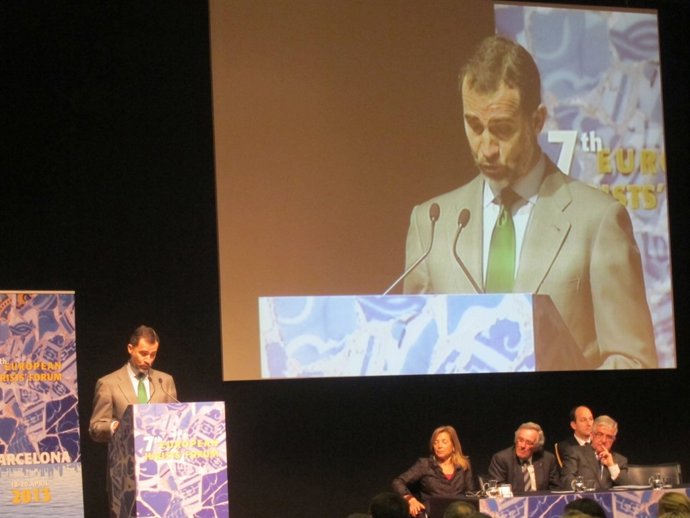 El Príncipe Felipe, en la inauguración del European Jurist Forum