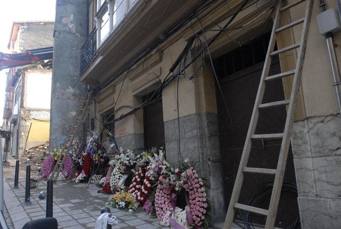 Derrumbe de un edificio