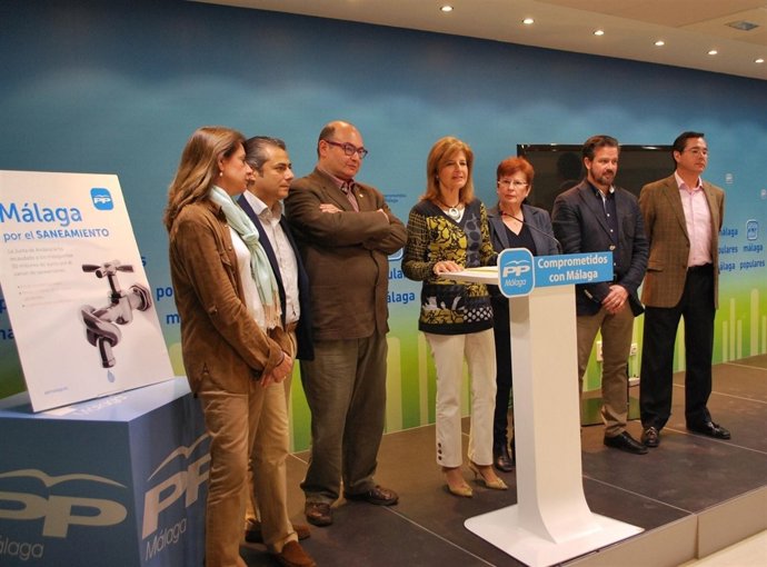 Parlamentarios andaluces del PP por Málaga Oña saneamiento