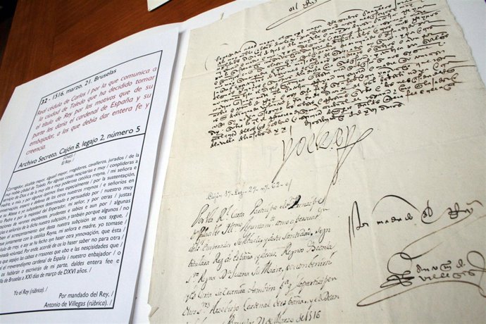 Exposición sobre archivos