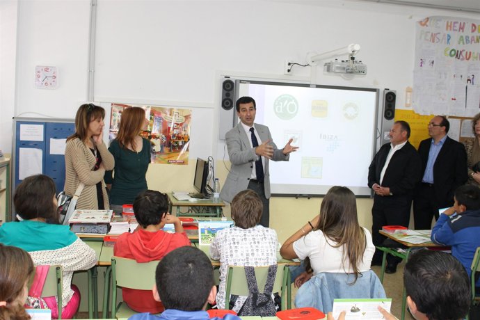 El conseller de Agricultura, Biel Company, en Ibiza