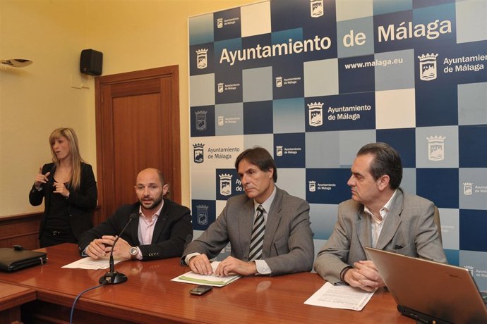 Raúl López, Damián Caneda y Juan Antonio Vigar