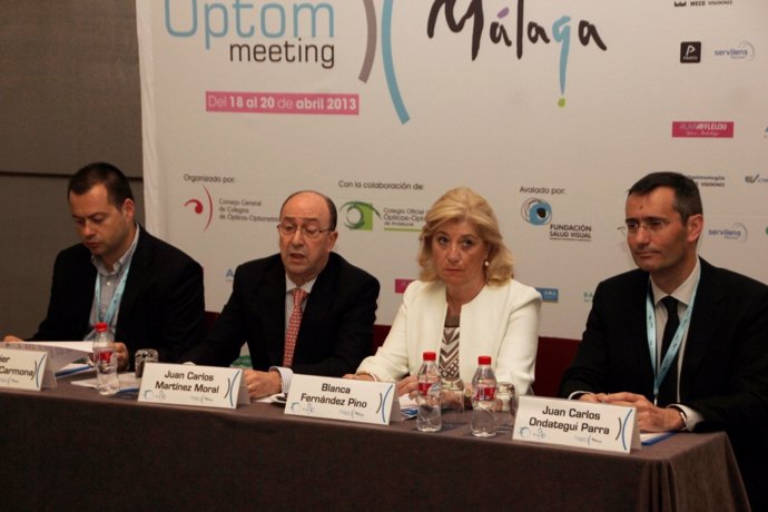 Rueda de prensa de los ópticos en el 'OPTOM MEETING MÁLAGA'