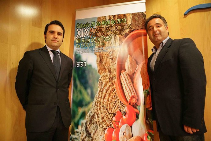 El diputado provincial Jacobo Florido y el alcalde de Istán