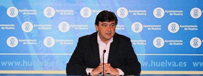 El portavoz del Grupo Socialista en el Ayuntamiento de Huelva, Gabriel Cruz.